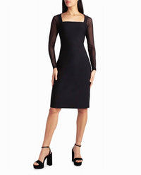 Nicole Miller - Naomi Long Sleeve Midi Dress