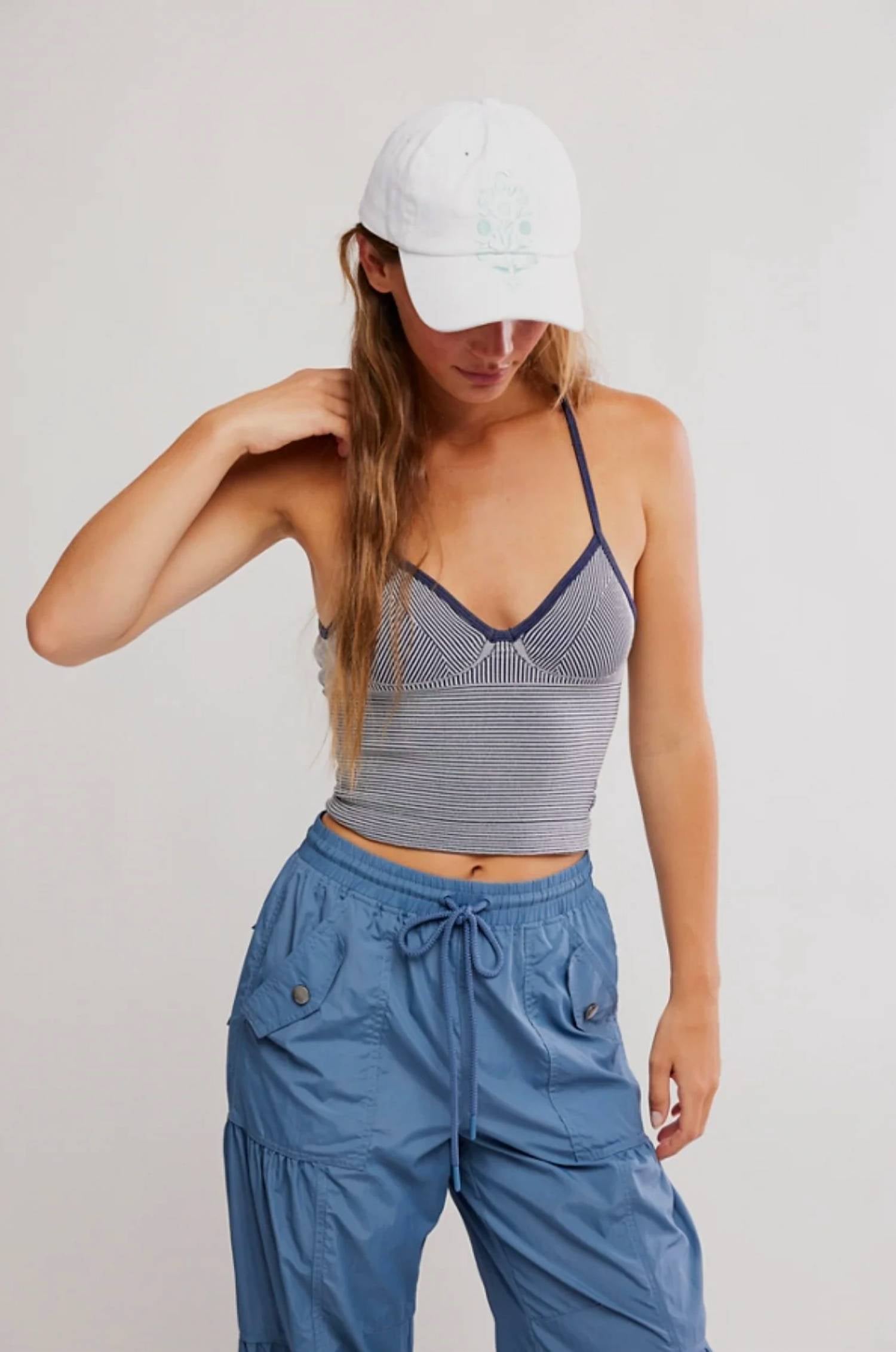 Free People - Perfectly Pleated Plunge Top