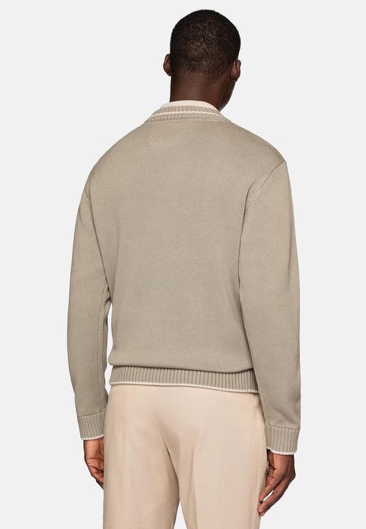 Boggi Milano - Cotton & Wool V-neck Sweater