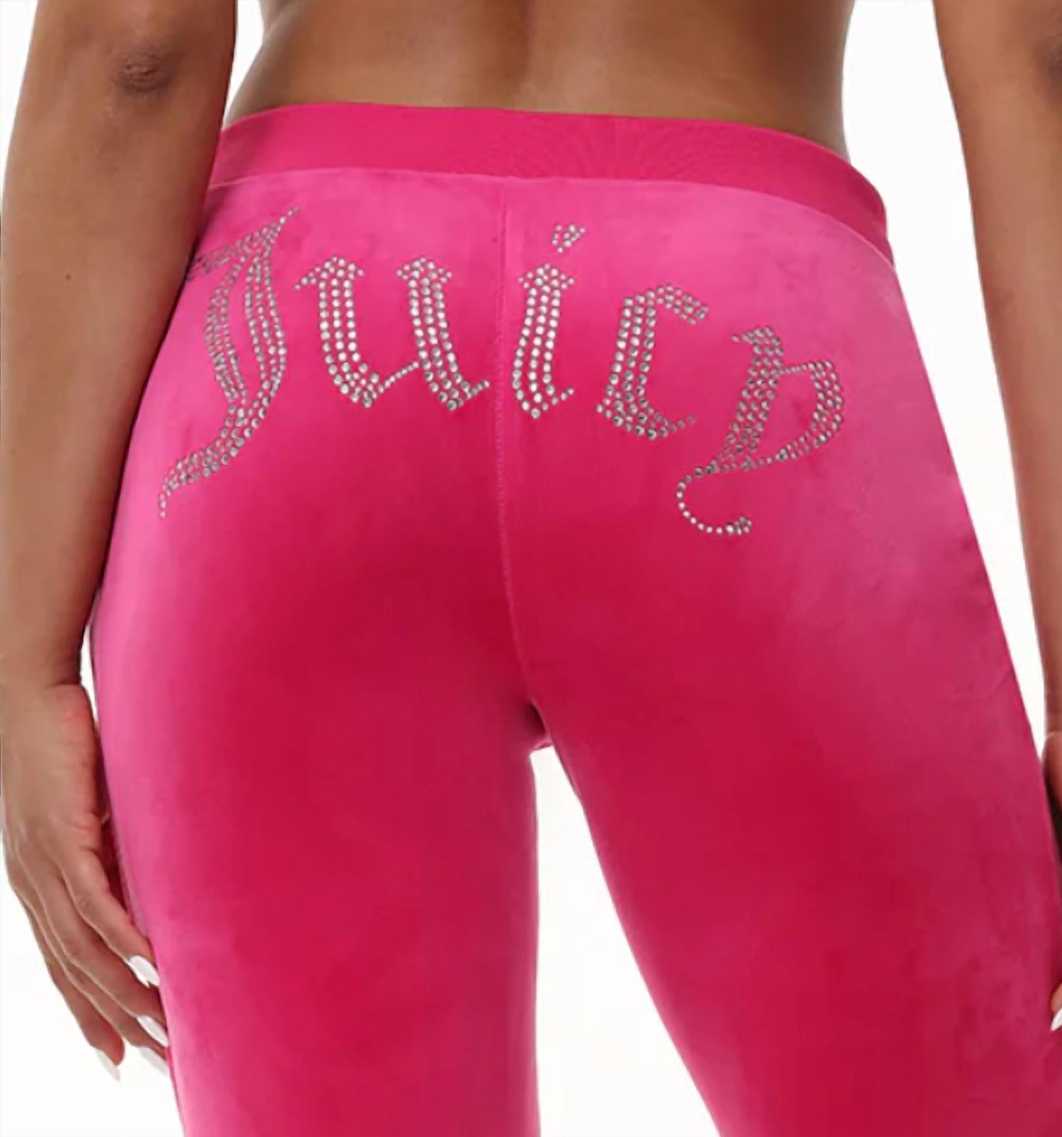 Juicy Couture - Luxe Velour Glossy joggers