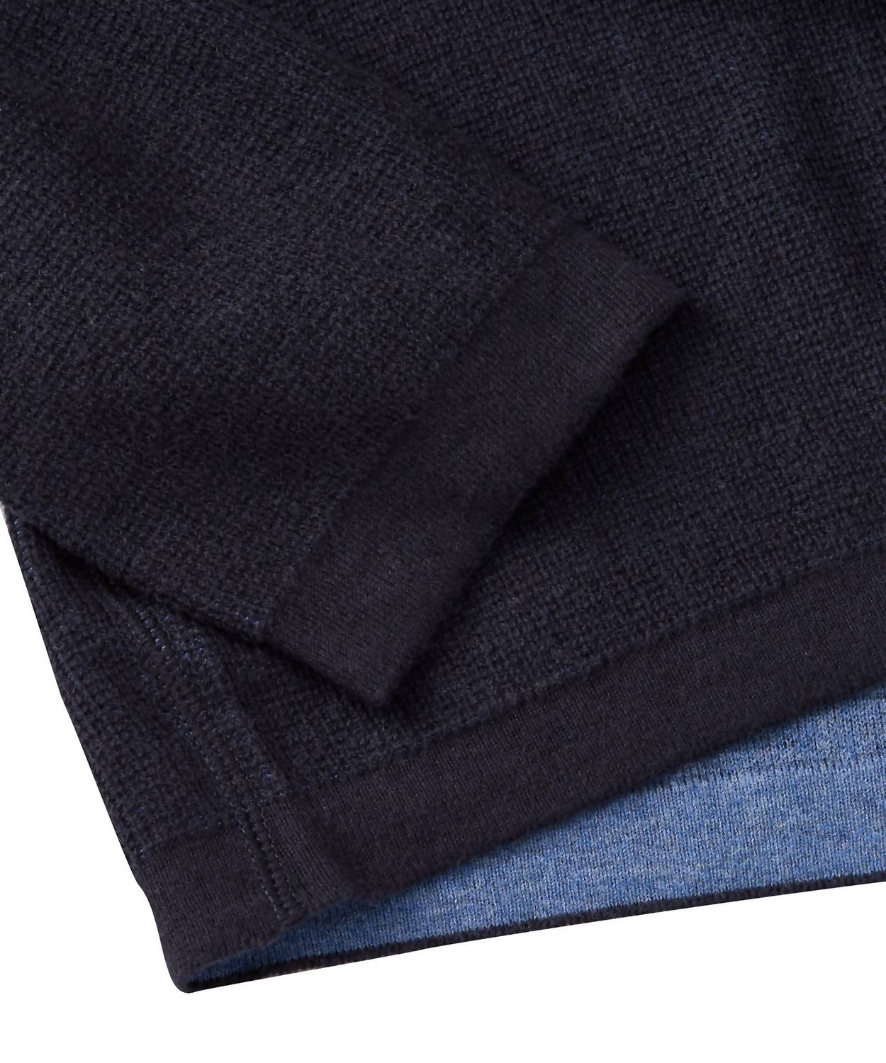Borgo28 - Men's Reversible Cotton & Cashmere Sweater