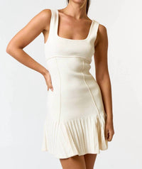Blue Blush - Tennis Sweater Dress