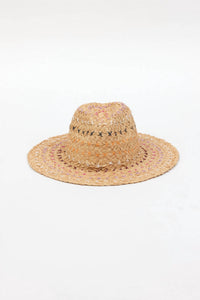 Hat Attack - Women's Josie Embroidered Straw Hat