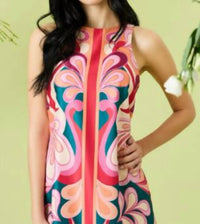 Donna Morgan - Women's Mod Print Maxi Dress