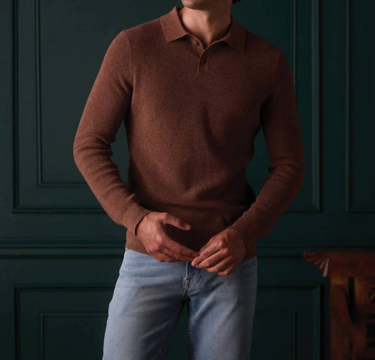 The Normal Brand - Robles Knit Waffle Stitch Polo