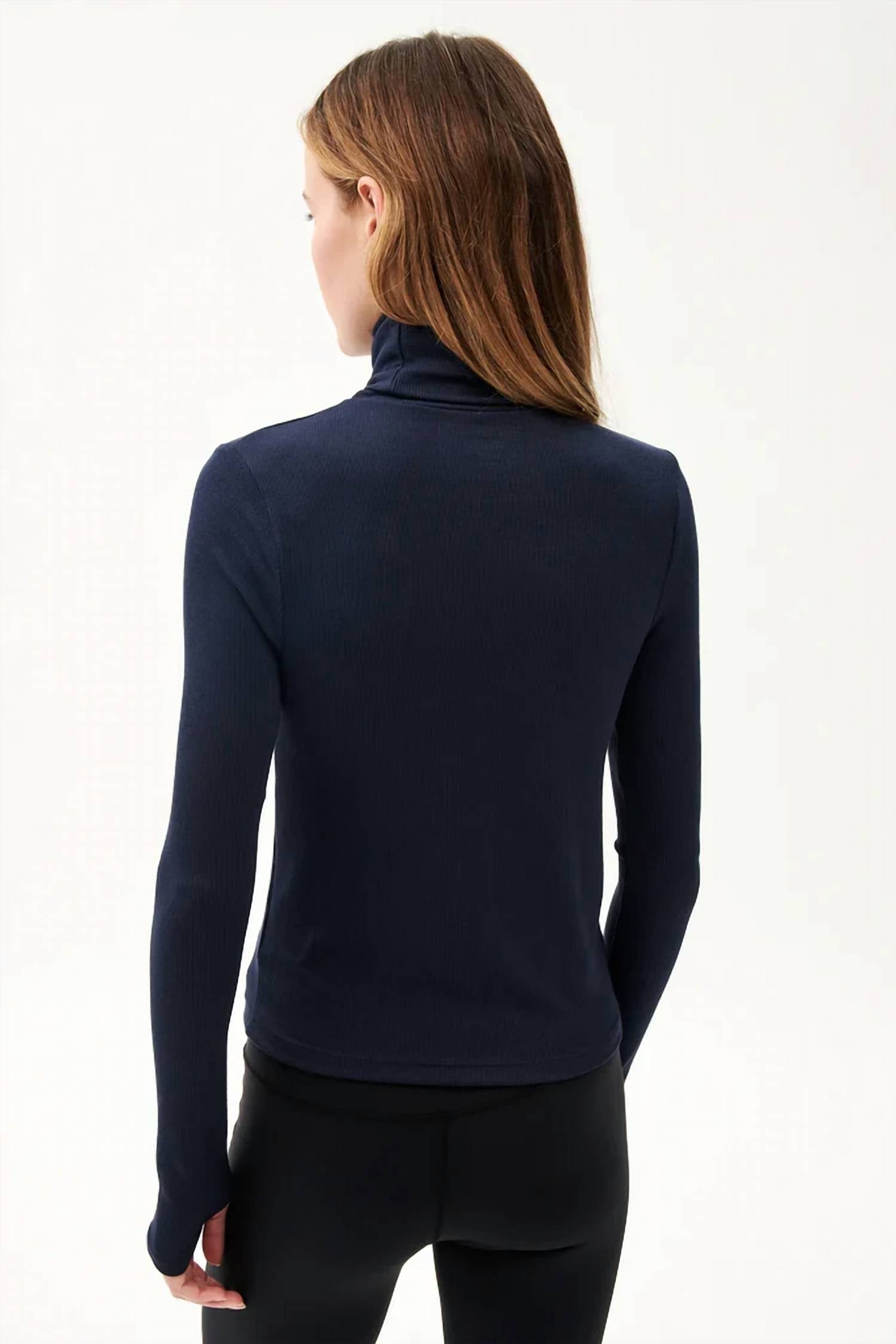 Splits59 - Jackson Rib Full Length Turtleneck Top