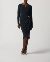 Joseph Ribkoff Long-sleeve Sheath Dress in nightfall - women's dress - alternate view