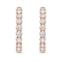 Diana M Jewels - Women's Round Lab-grown Diamond Stud Earrings (18.60 Tcw) - Signature