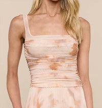 L'Agence - Rasha Shirred Tank