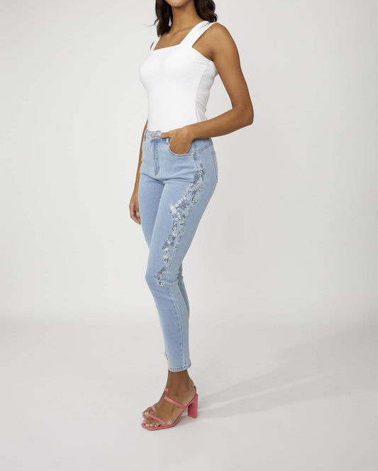 Frank Lyman - Mid-rise Skinny Jeans