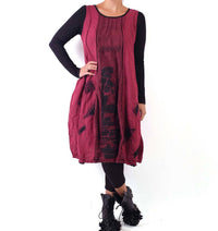 Mara Gibbucci - Linen Long Sleeve Dress