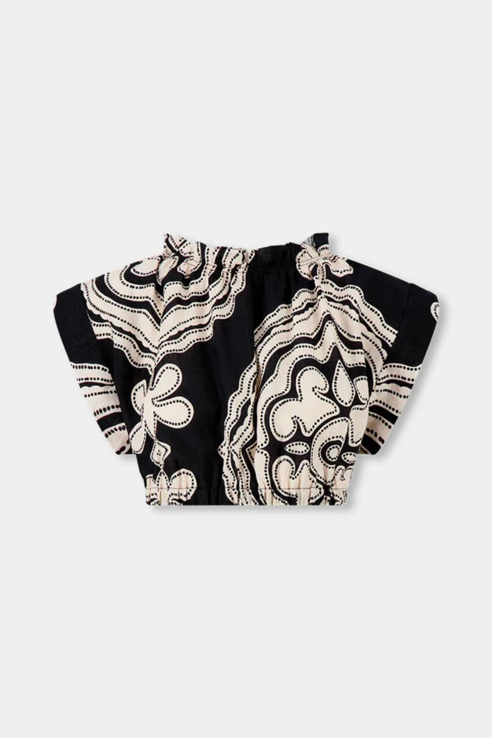 Lemlem - Muna Ruched Crop Top
