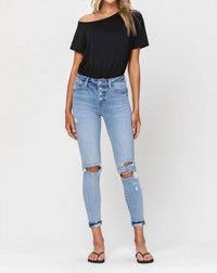 Vervet By Flying Monkey - Jill High Rise Stretchy Skinny Jeans