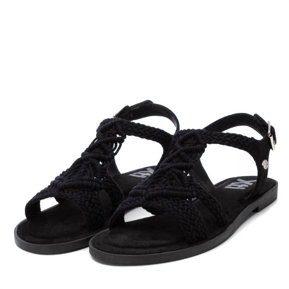 Xti - WOMEN'S BRAIDED STRAP FLAT SANDALS