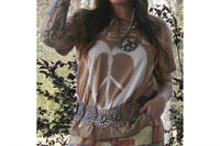 Jaded Gypsy - Moon Dance V-Neck Tee