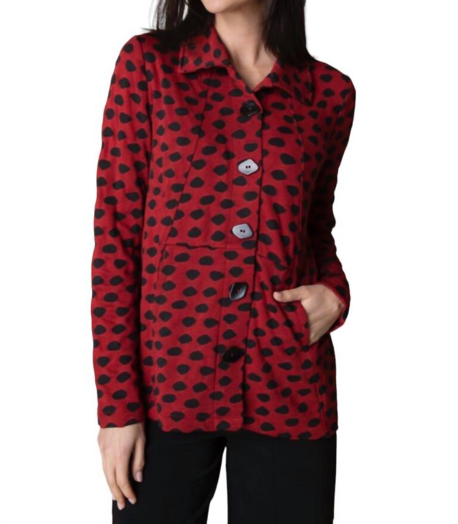 Habitat - Textured Dot Seamed Pocket Jacket