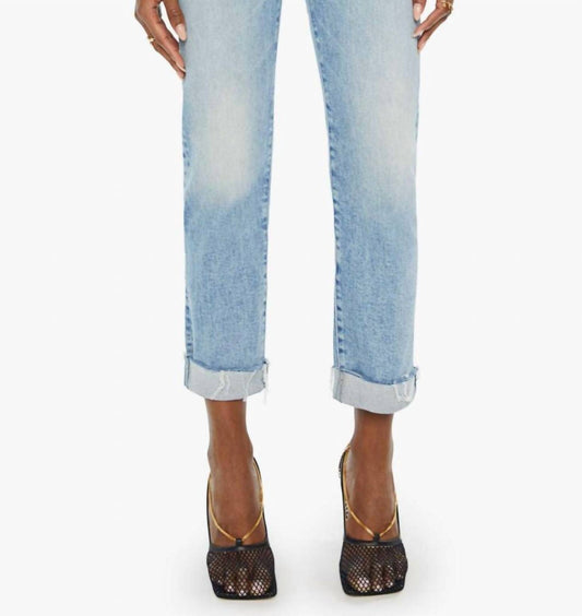 Mother - Scrapper Cuff Ankle Frayed Jeans