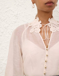 Zimmermann - Rebellion Collared Blouse
