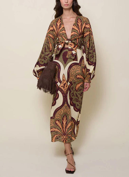 Johanna Ortiz - Across Paradise Ankle Dress