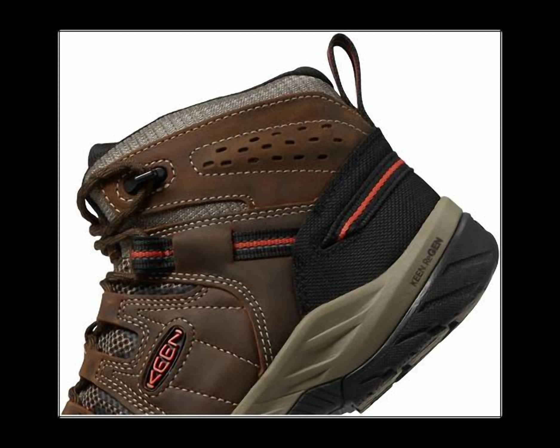 Keen Men's Flint Ii Waterproof Mid Boots in cascade brown burnt ochre - men's boots - view 5