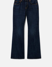 Re/Done - Twisted Mid Rise Bootcut Jeans
