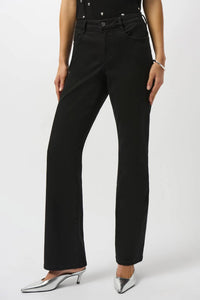 Joseph Ribkoff Brooke Classic Bootcut Stretch Jeans in black - women's jeans