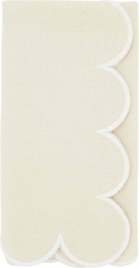 Saro Lifestyle - Scallop Cotton Napkins