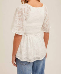 Hem & Thread - LUCILLE PEPLUM TOP