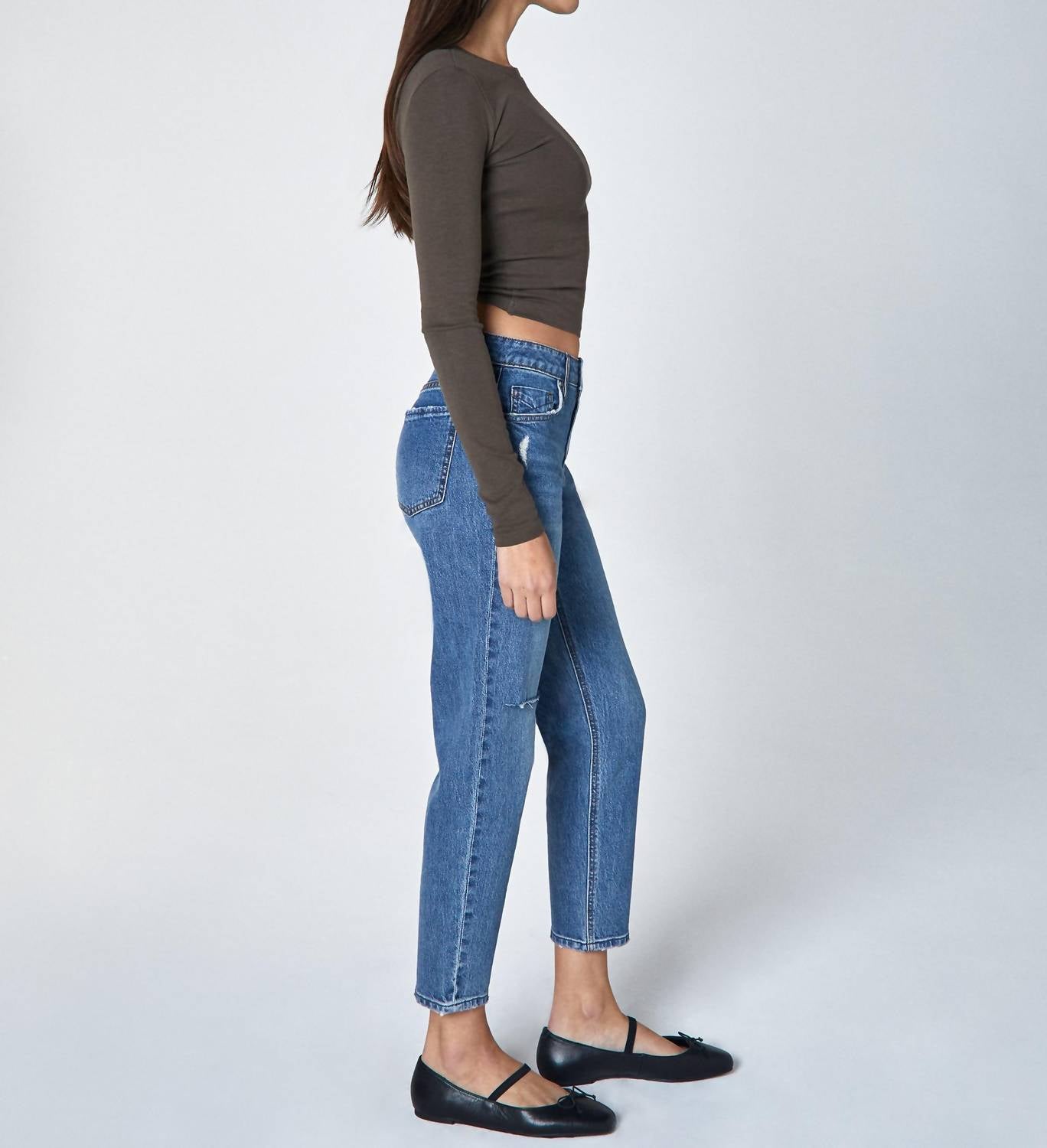 Unpublished - Debbie Step-mom High-rise Slim Fit Jeans