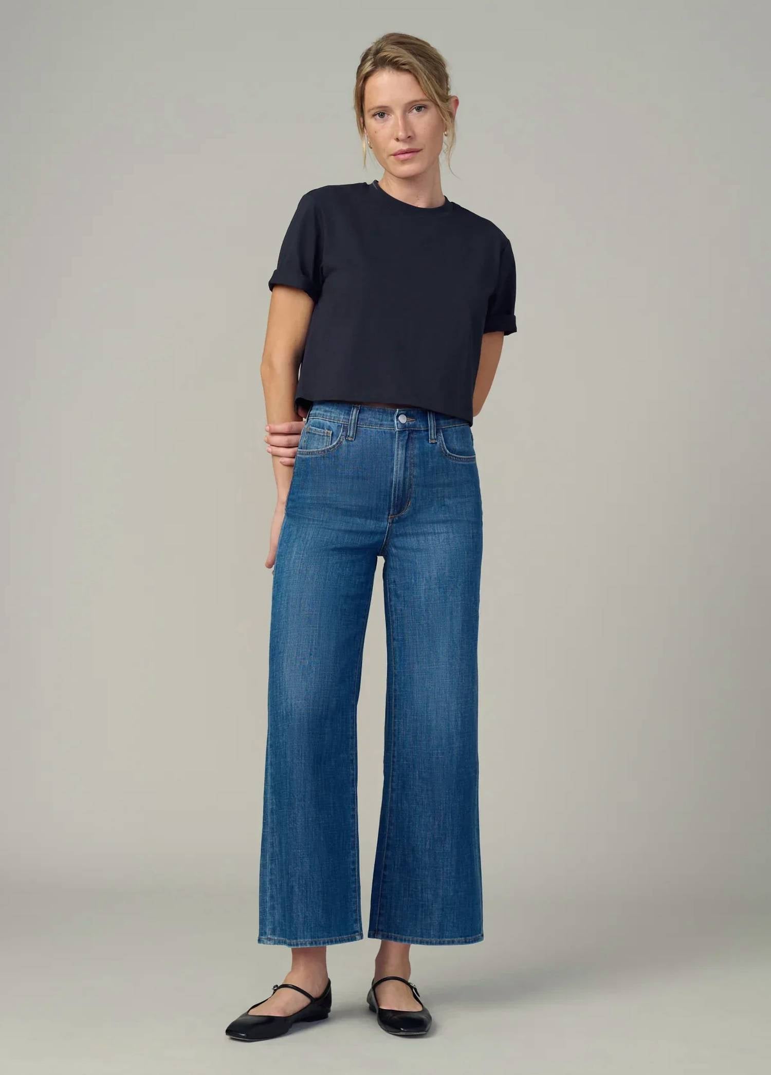 Joe'S Jeans - Mia High Rise Cropped Jeans