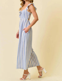 Doe And Rae - Madeline Wide Leg Jumpsuit
