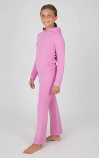 90 Degree By Reflex - Girl's Hoodie And Flare Pant Set