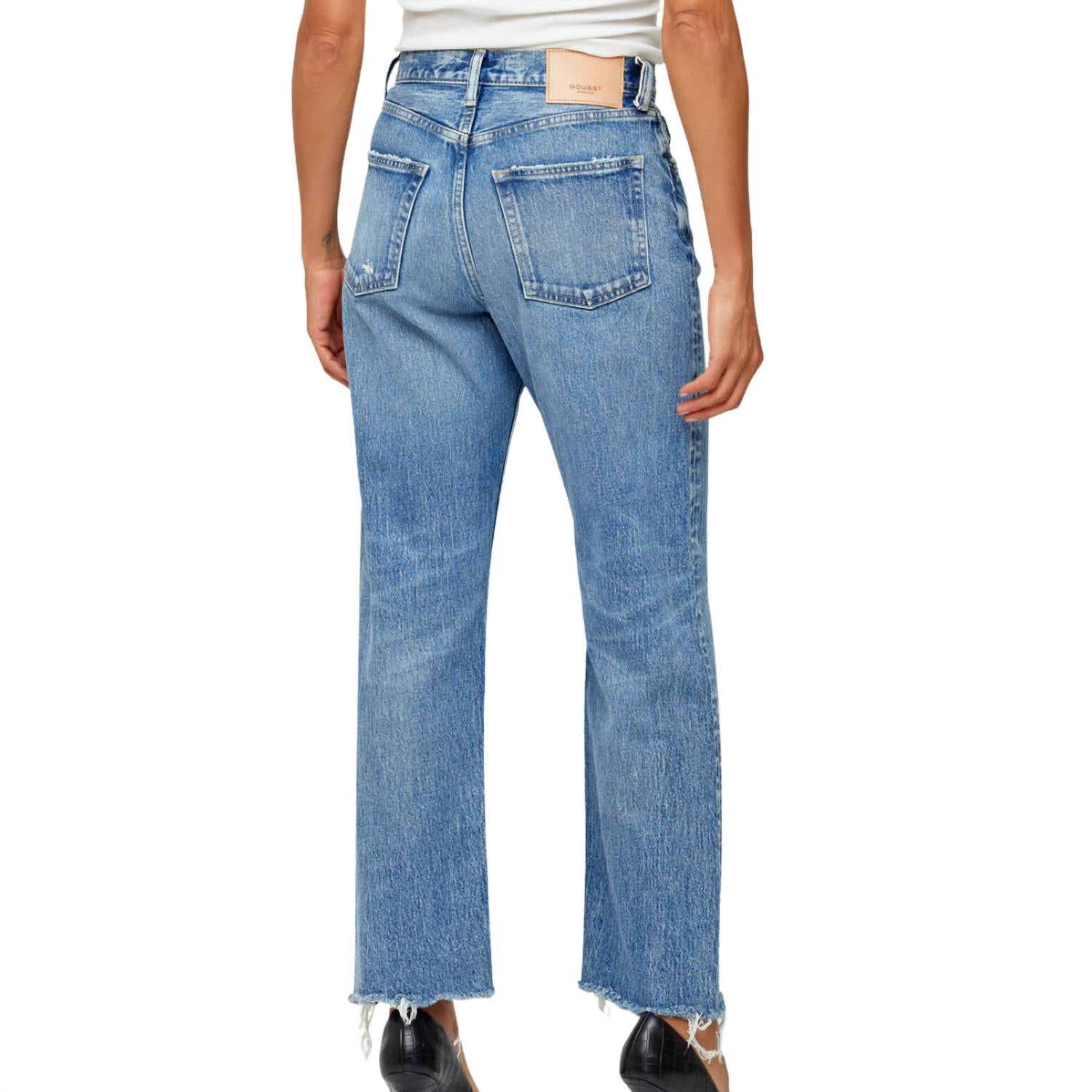 Moussy - Mabel Wide Straight Jeans