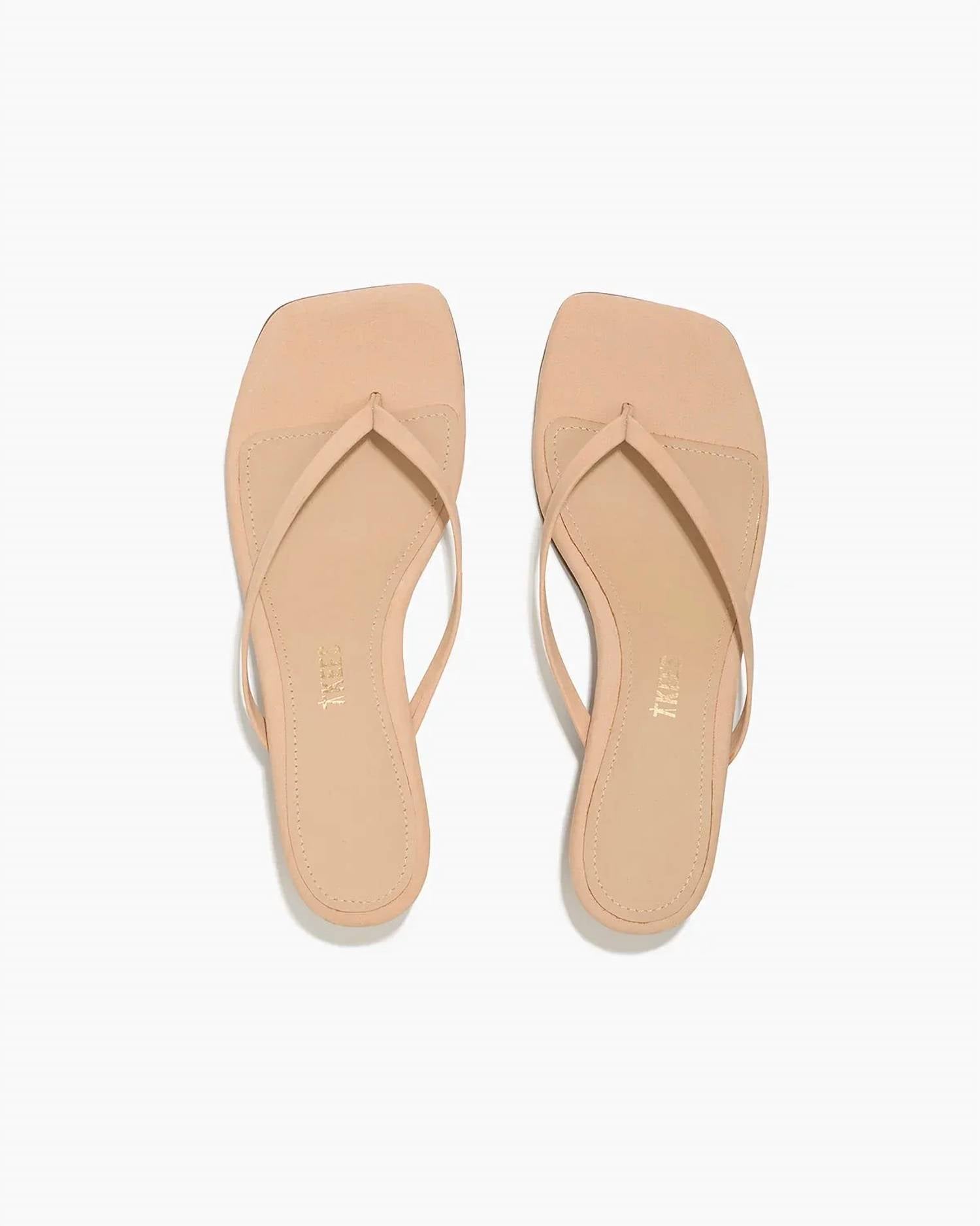 Tkees - Women's Square Toe Julia Suede Sandals