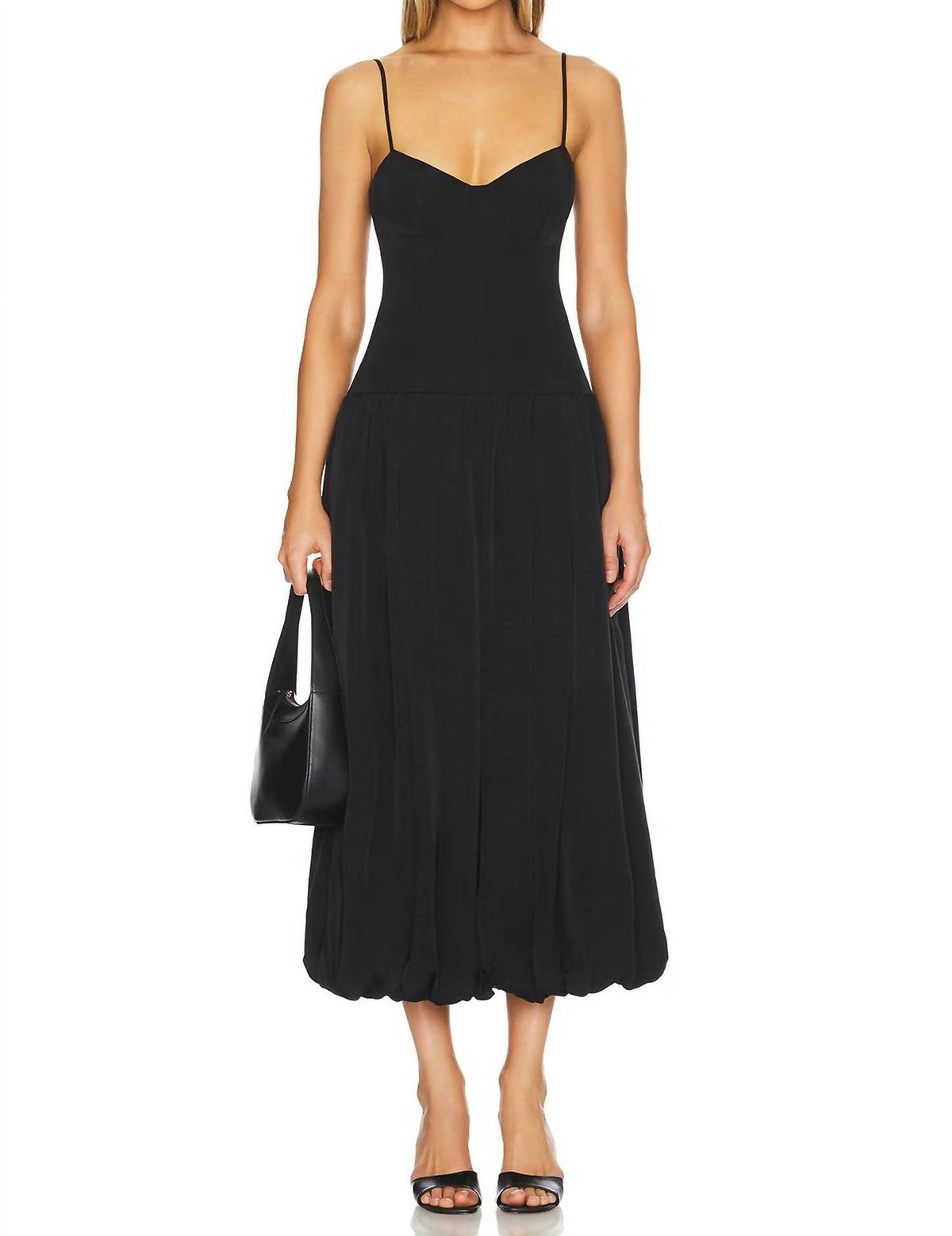 Shona Joy - Vento Bustier Bubble Midi Dress