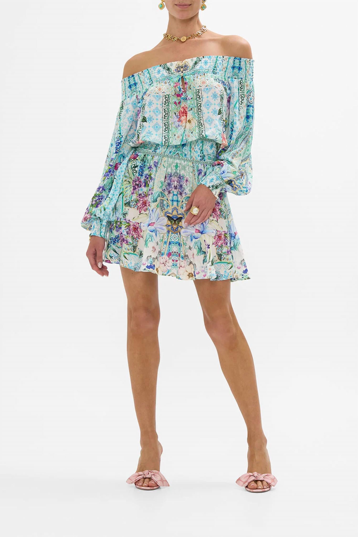 Camilla - Off The Shoulder Short Dress