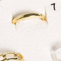 Pretty Simple - Women's Stacked To Perfection Ring - Set Of 4