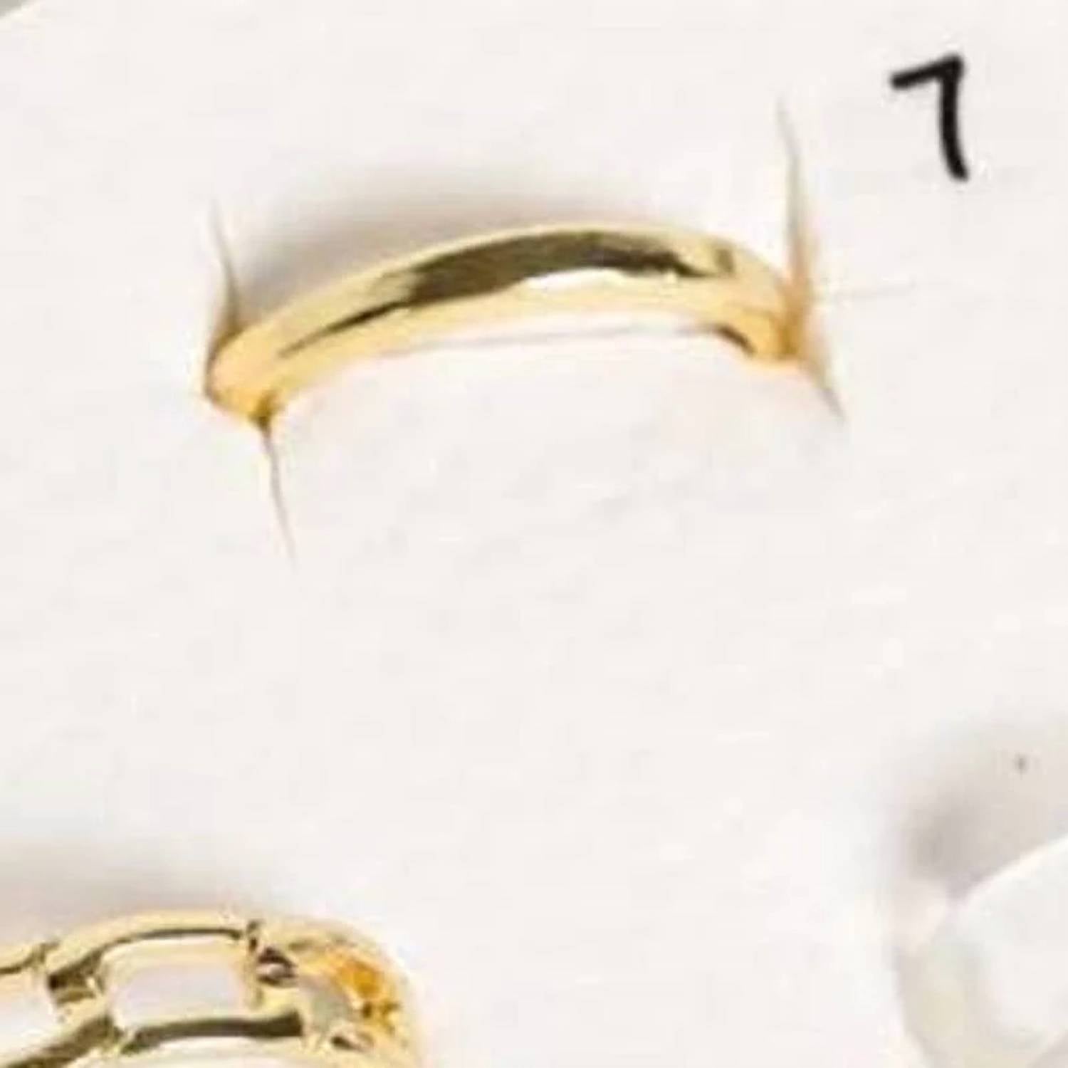 Pretty Simple - Women's Stacked To Perfection Ring - Set Of 4