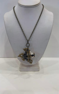 Pam Hiran - Women's Hematite Necklace