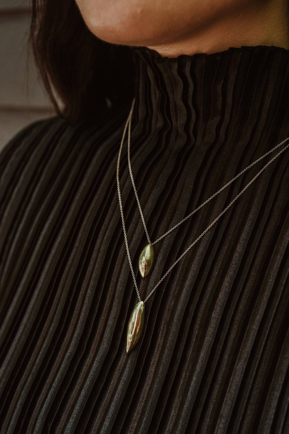 Uni Jewelry Women's Ligne Necklace in gold - women's jewelry - view 5