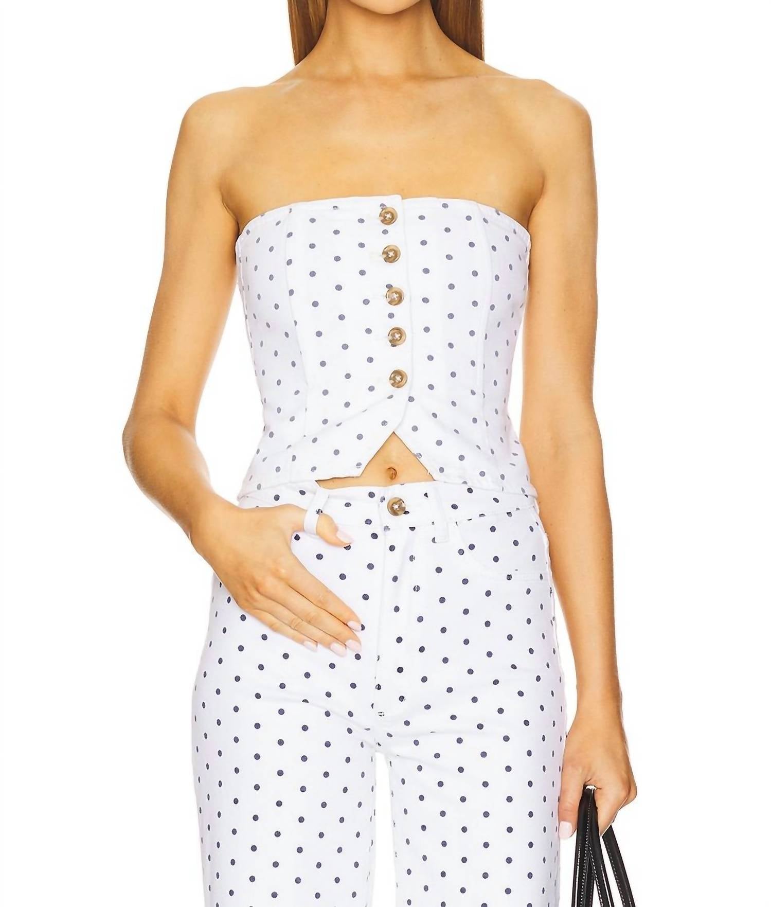 Dl1961 - Women'S - Cropped Bustier Top