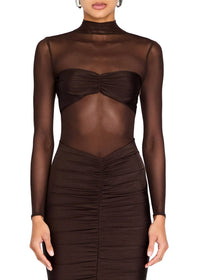 Ser.O.Ya - Levina Mesh Midi Dress