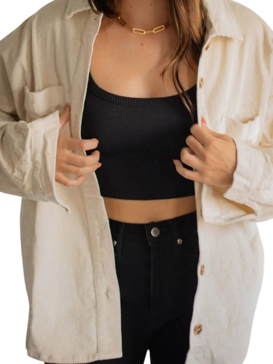 Falcon Park - Blake Corduroy Shacket