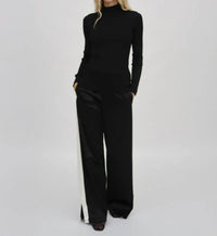 Rosetta Getty - Plisse Turtleneck Top
