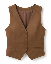 Elan - Women's Faux Suede Vest