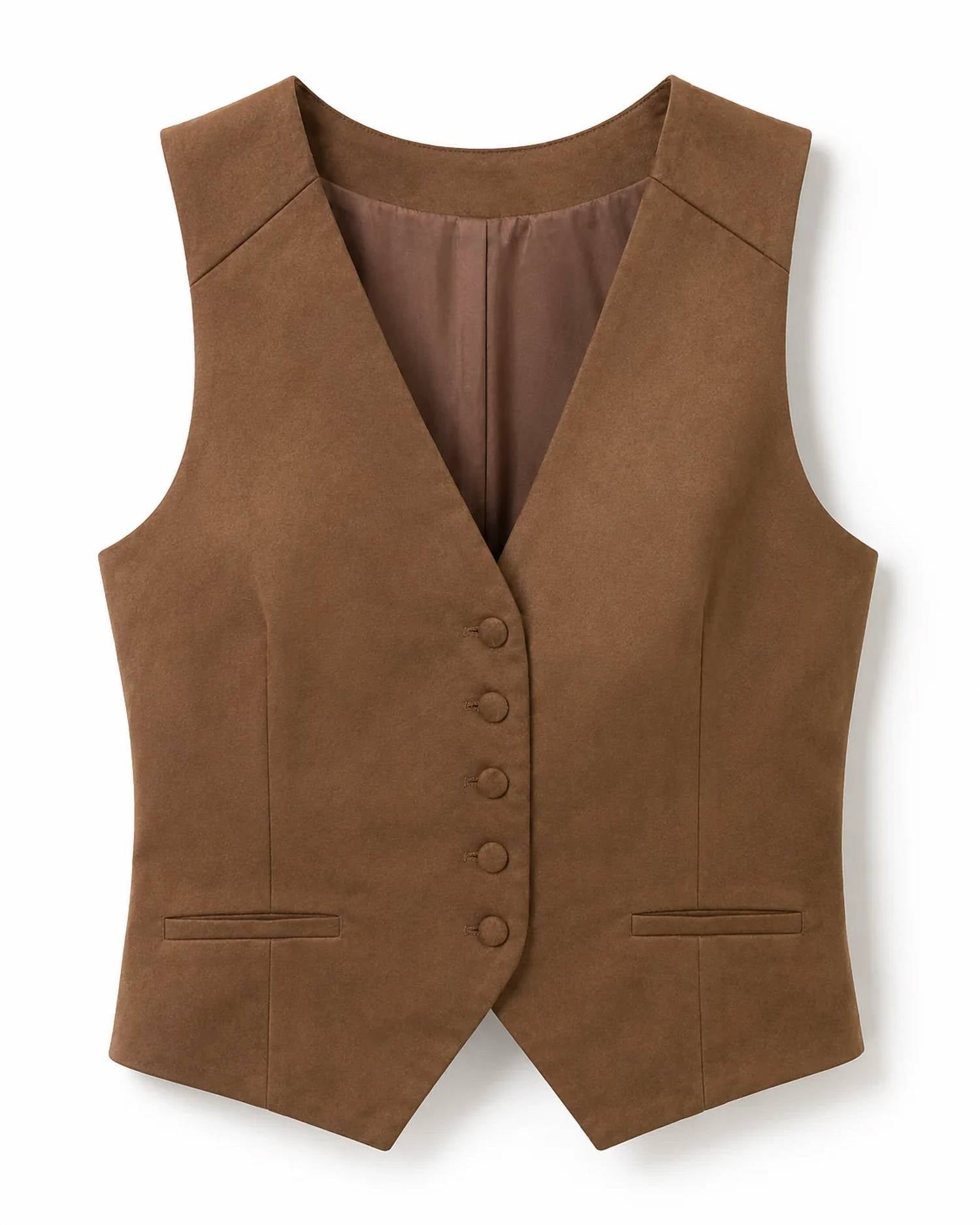 Elan - Women's Faux Suede Vest