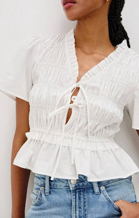 Rails - Portia Peplum Top