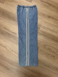 Jodifl - Women's Pull On Side Stripe Pants