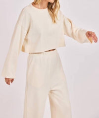 Sadie & Sage - Relaxed Stay Crewneck Top
