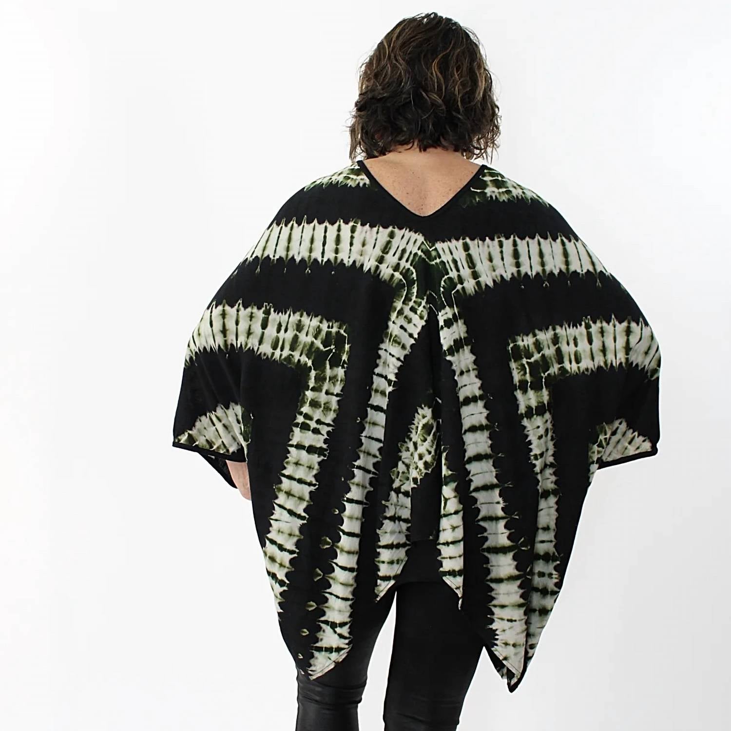 Sylca Designs - Tye Dye Striped Blouse
